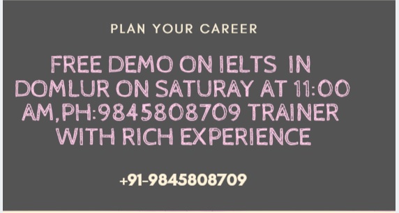 Free demo on IELTS